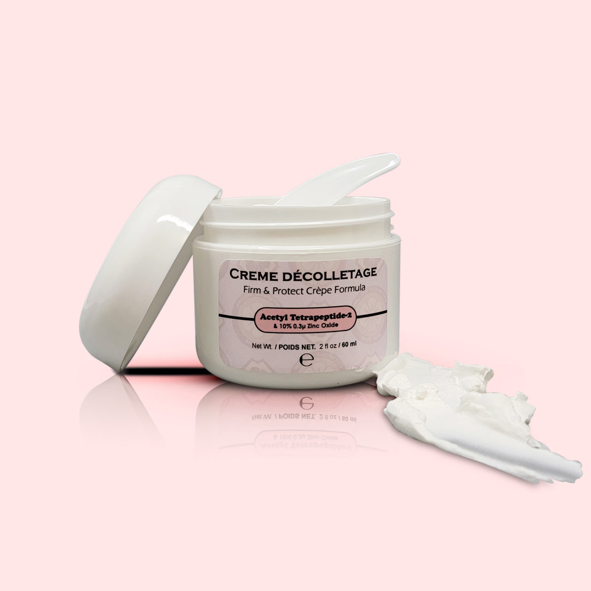 Creme Dècolletage- Firm & Protect Crèpe Formula with Sunscreen